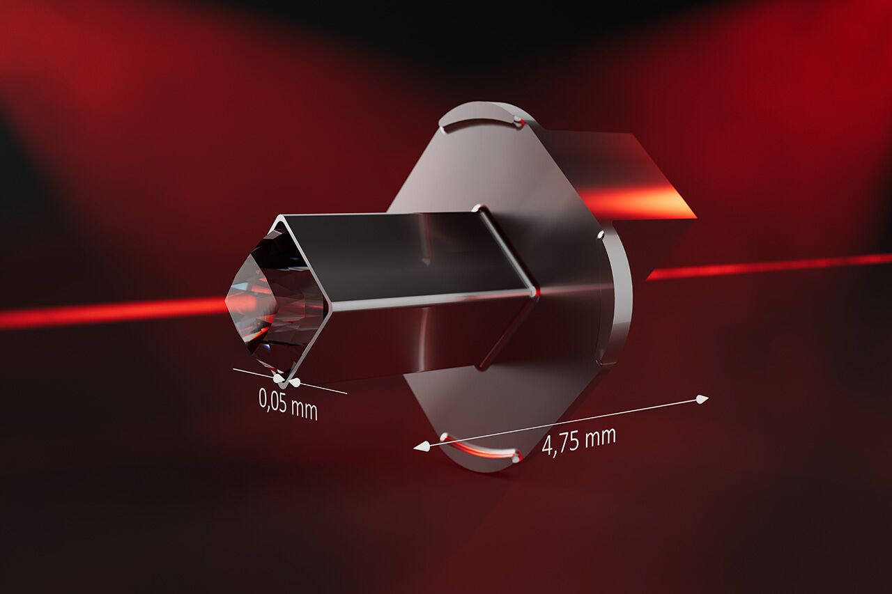 Optischer Isolator: Drahterodiert und HSC-gefräst