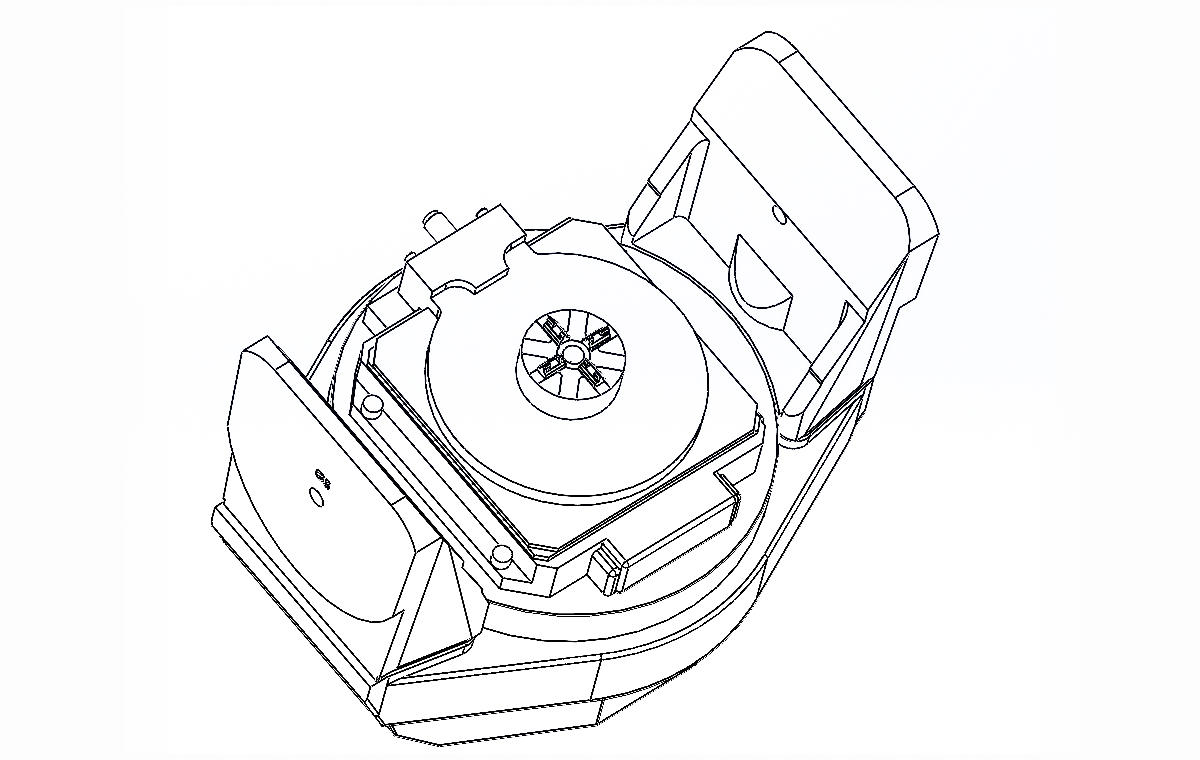 Grafische Darstellung einens Zentrischspanners